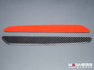 Alfa Romeo Giulia Door Sill Trim Kit - Carbon FIber - Flexible / Self Adhesive Alfa Romeo Giulia Door Sill Trim Kit - Carbon FIber - Flexible / Self Adhesive